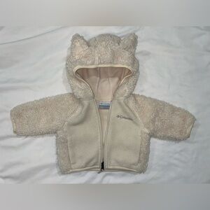 Columbia 0-3 Months Sherpa Jacket with Hood
